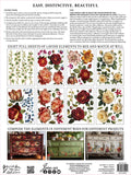 Collage De Fleurs Transfer